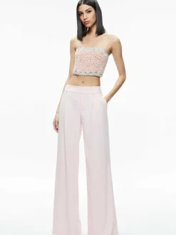 Ceresi Embellished Spaghetti Strap Top