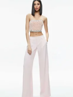 Ceresi Embellished Spaghetti Strap Top
