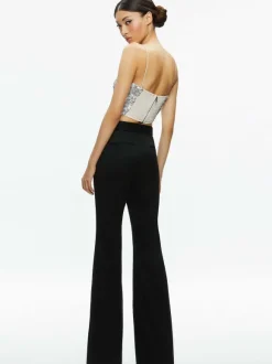 Ceresi Sequin Bandeau Crop Top + Maeve Sequin Slip Skirt
