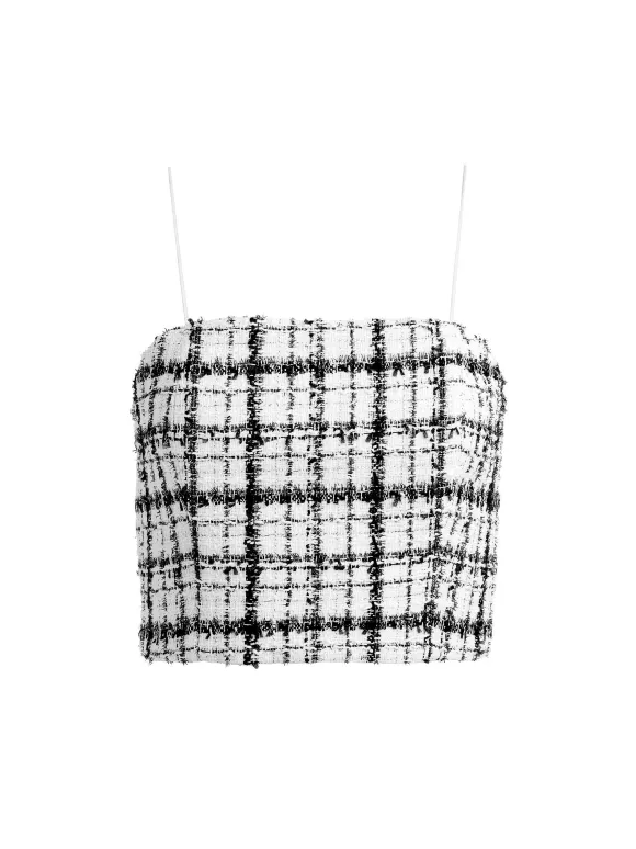 Ceresi Tweed Crop Top