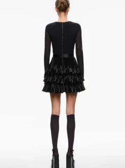 Chara Tiered Ruffle Mini Dress