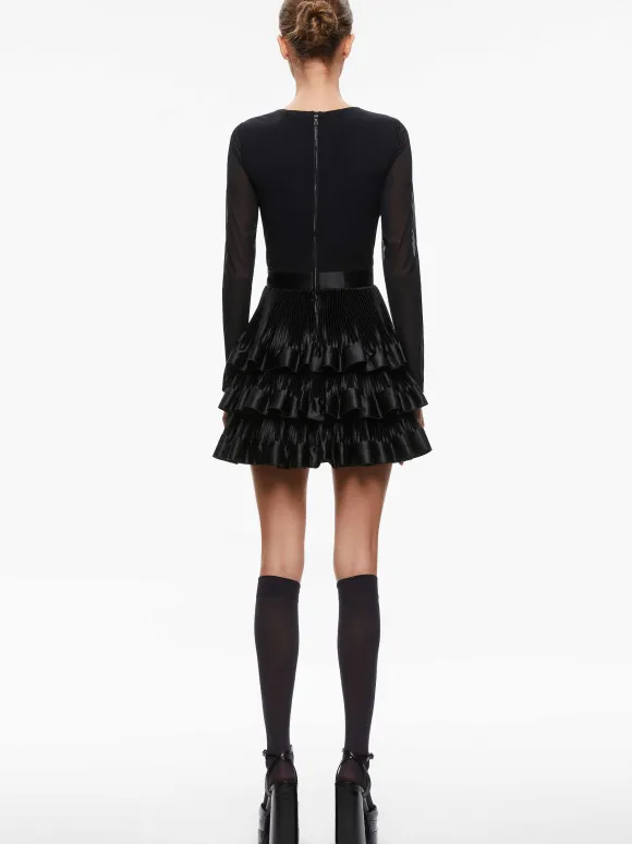 Chara Tiered Ruffle Mini Dress