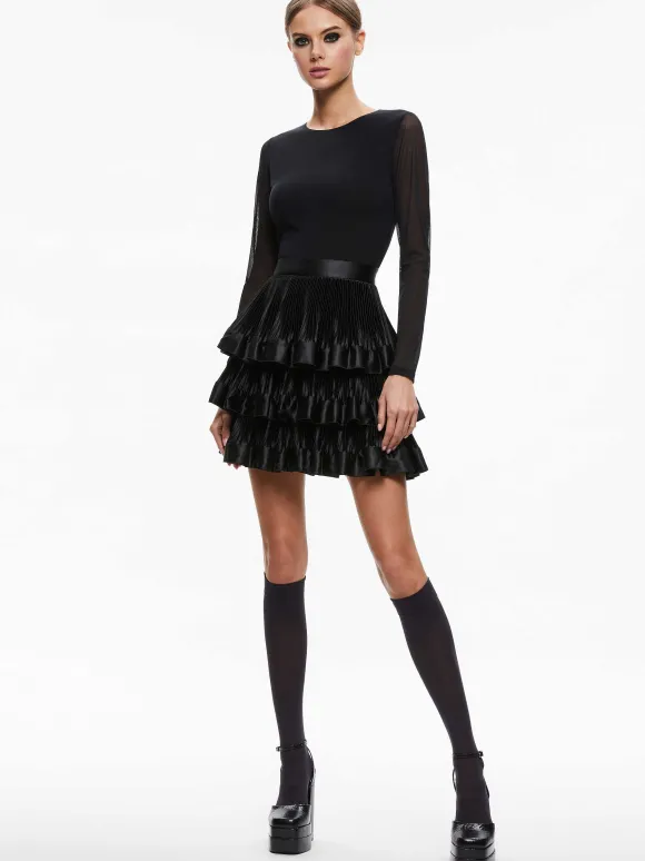 Chara Tiered Ruffle Mini Dress