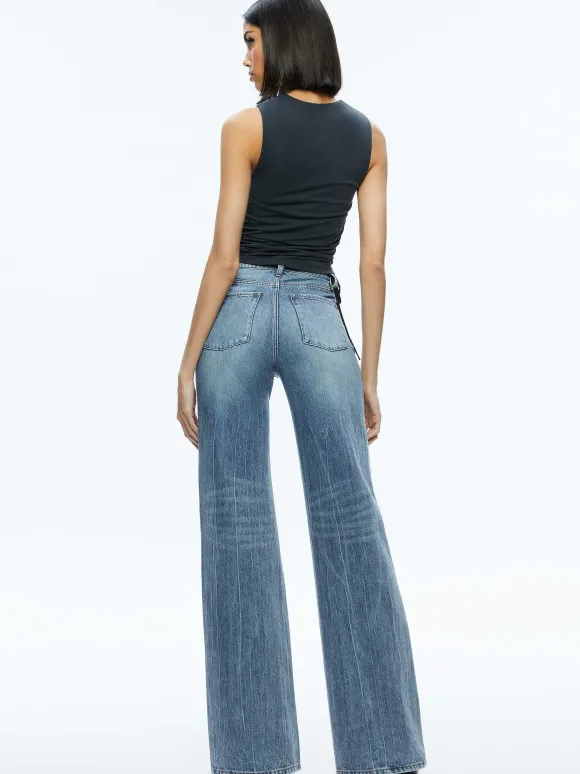 Chrissy Crewneck Ruched Crop Top