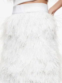 Cina Feather Mini Skirt