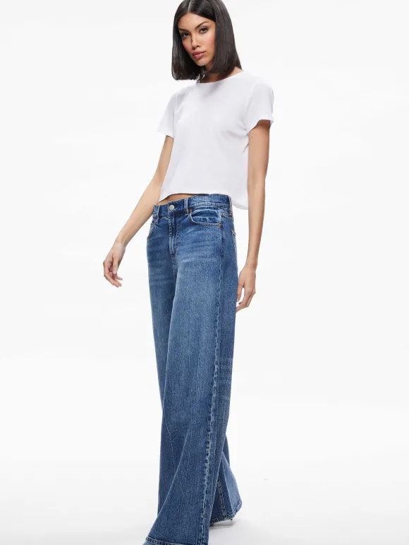 Cindy Classic Cropped Tee