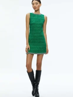 Clyde Embellished Shift Dress