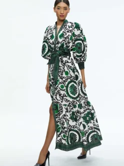 Cora Volume Tiered Shirt Dress