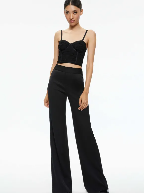 Damia Ruched Bustier Top