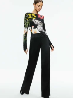 Delaina Long Sleeve Crop Top