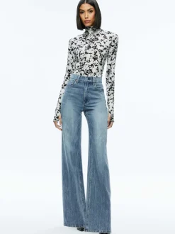 Delaina Turtleneck Top