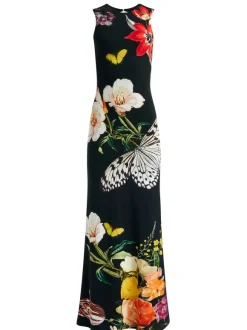 Delora Open Back Maxi Dress