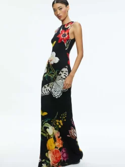 Delora Open Back Maxi Dress