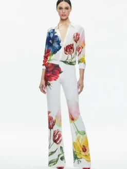 Denny Notch Collar Boyfriend Blazer + Livi Mid Rise Trouser
