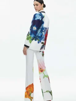 Denny Notch Collar Boyfriend Blazer + Livi Mid Rise Trouser