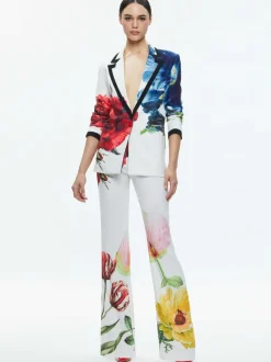Denny Notch Collar Boyfriend Blazer