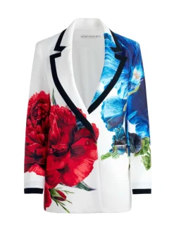 Denny Notch Collar Boyfriend Blazer
