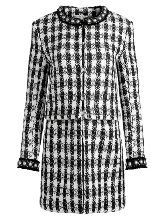 Deon Two-Fer Tweed Jacket