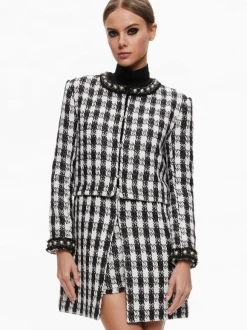 Deon Two-Fer Tweed Jacket