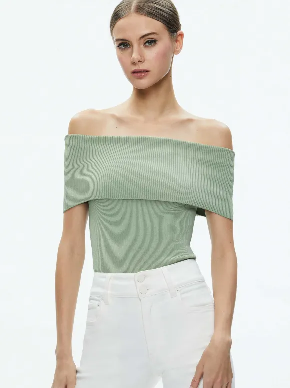 Dolan Foldover Sleeveless Pullover