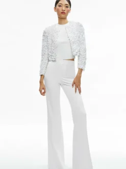 Domenica Embellished Mini Gown + Lorna Embellished Cropped Jacket