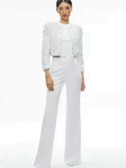 Domenica Embellished Mini Gown + Lorna Embellished Cropped Jacket
