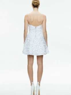 Domenica Embellished Mini Gown + Lorna Embellished Cropped Jacket
