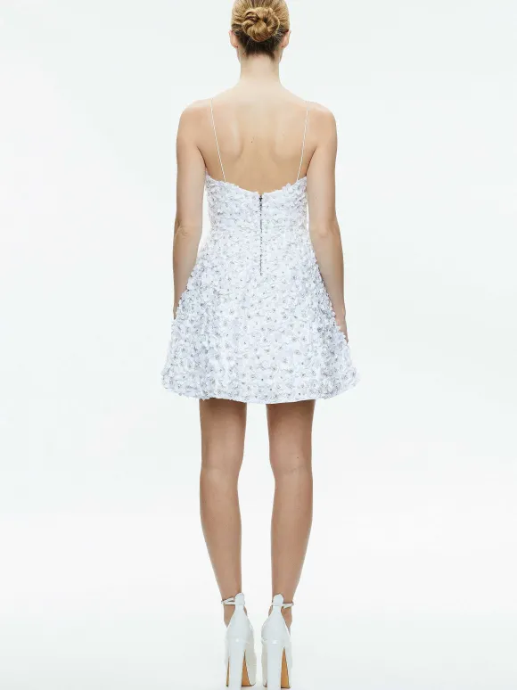 Domenica Embellished Mini Gown + Lorna Embellished Cropped Jacket