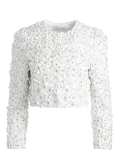 Domenica Embellished Mini Gown + Lorna Embellished Cropped Jacket