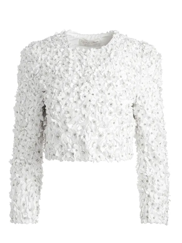 Domenica Embellished Mini Gown + Lorna Embellished Cropped Jacket