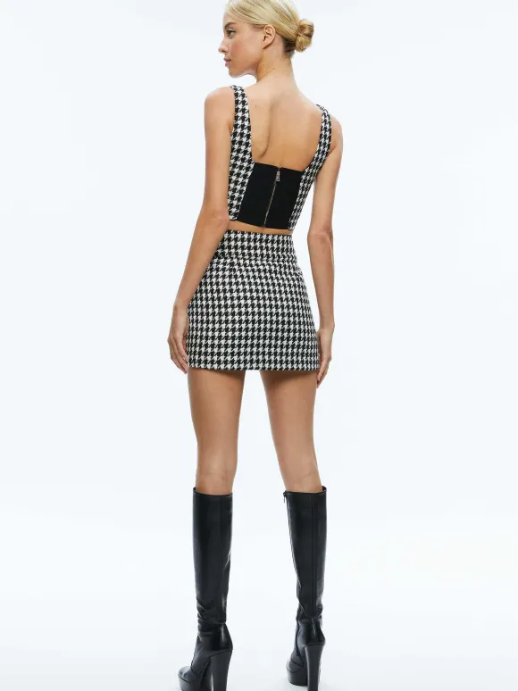 Donald Side Button Skirt