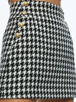 Donald Side Button Skirt