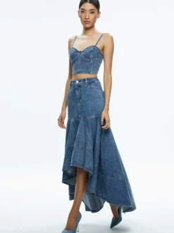 Donella High Low Skirt