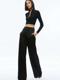 Dorris Ribbed Zip Up Cardigan