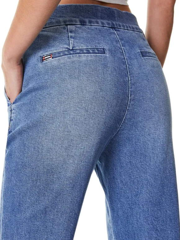 Dylan High Waisted Wide Leg Jean