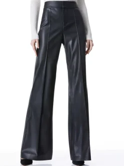 Dylan Vegan Leather Wide Leg Pant