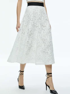 Earla Lace Midi Skirt