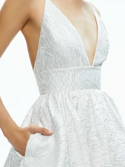 Ellamae Deep V-Neck Dress
