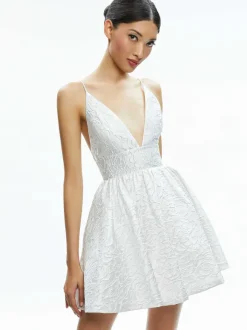 Ellamae Deep V-Neck Dress