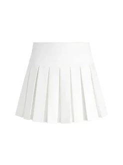 Emilie Box Pleat Mini Skirt