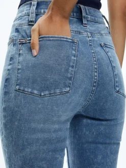 Emmie Mid Rise Clam Digger Jean