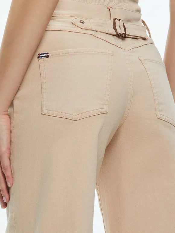 Ernie Low Rise Buckle Back Jean