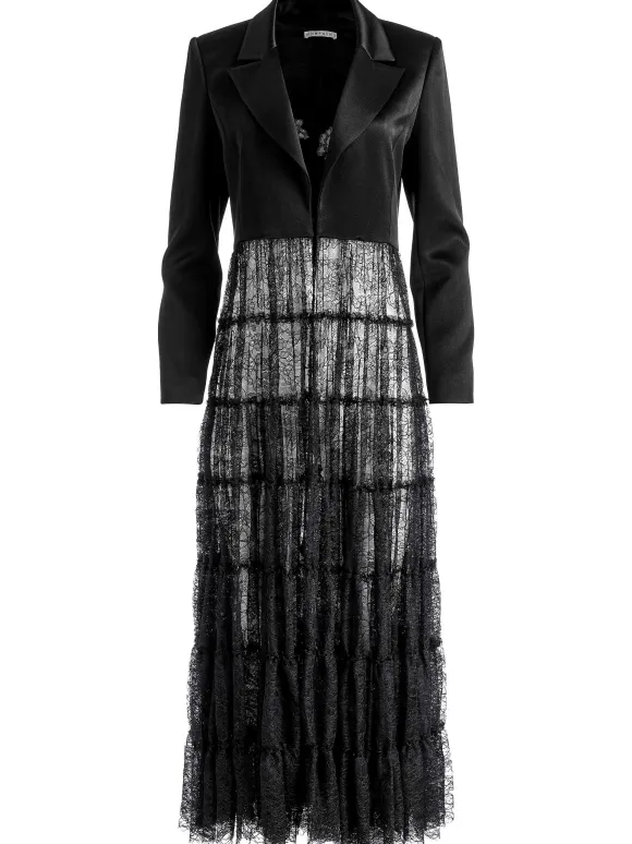 Everly Drama Lace Maxi Blazer