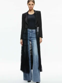 Everly Drama Lace Maxi Blazer