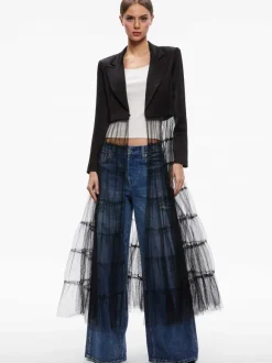 Everly Tulle Blazer