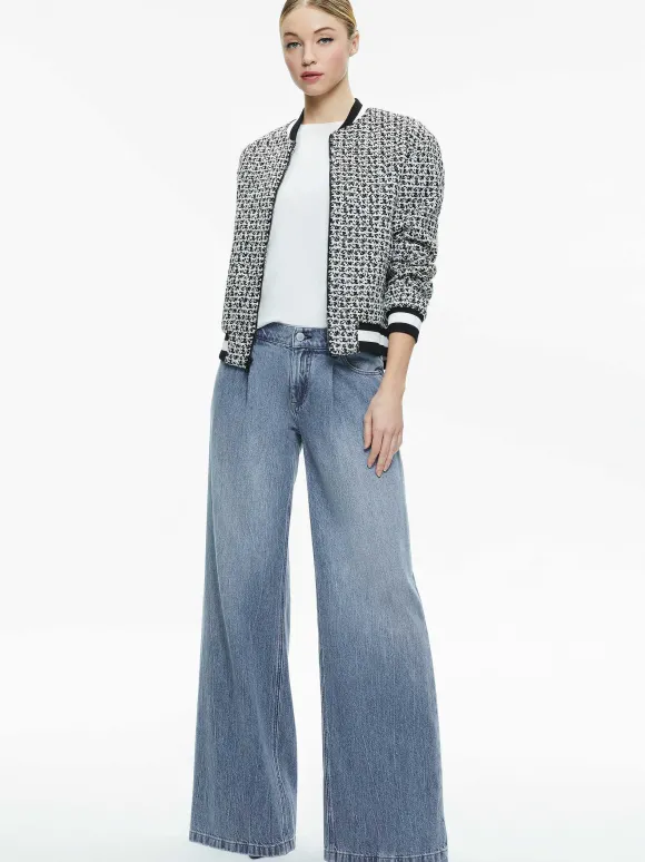 Felisa Varsity Bomber Jacket