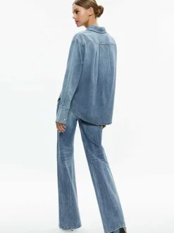 Finely Denim Button Down