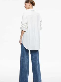 Finely Oversized Linen Button Down Shirt