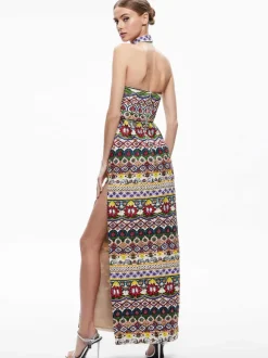 Georgie Choker Strapless Gown