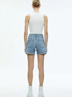 Han High Rise Wide Waistband Short